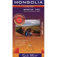 Gizi Map Mongólia térkép Gizi Map 1:2 000 000