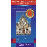 Gizi Map Új Zéland, New Zealand térkép Gizi Map 1:1 700 000