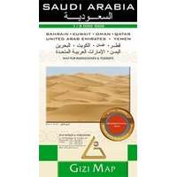Gizi Map Szaúd-Arábia térkép Gizi Map 1:3 000 000