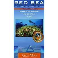 Gizi Map Red Sea Vörös Tenger térkép Gizi Map 1:4 000 000