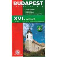 Topopress Budapest XVI. kerület térkép Topopress 1:10 000
