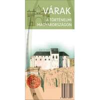 Várak a történelmi Magyarországon térkép hajtogatott Paulus 1:1 000 000 2017