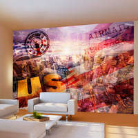 Artgeist Fotótapéta - New York - patriotic theme 100x70