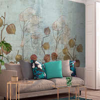 Artgeist Fotótapéta - Painted Lunaria 100x70