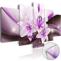 Artgeist Akrilüveg kép - Violet Desert Lily [Glass]