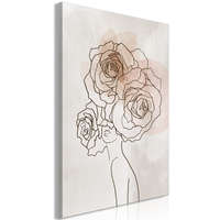 Artgeist Kép - Anna and Roses (1 Part) Vertical 40x60