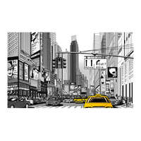 Artgeist Fotótapéta - Sárga taxik in NYC