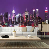 Artgeist Fotótapéta - Rainbow város fényei - New York