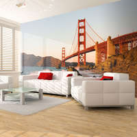 Artgeist Fotótapéta - Golden Gate Bridge - sunset, San Francisco