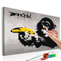 Artgeist Kifestő - Monkey (Banksy Street Art Graffiti) 60x40