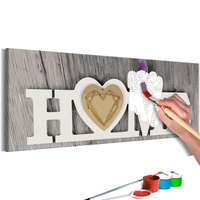 Artgeist Kifestő - Home and Butterfly 90x30