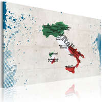 Artgeist Kép - Térkép Olaszország