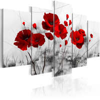 Artgeist Kép - Poppies - Red Miracle 100x50