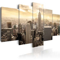 Artgeist Kép - New York and sunrise 100x50