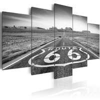 Artgeist Kép - Route 66 - black and white 100x50