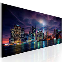 Artgeist Kép - New York: Dark City 150x50