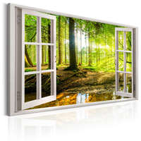 Artgeist Kép - Window: View on Forest