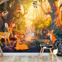 Artgeist Fotótapéta - Animals in the Forest 100x70