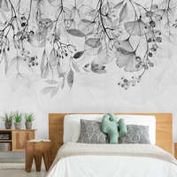 Artgeist Fotótapéta - Foggy Nature - Grey 100x70