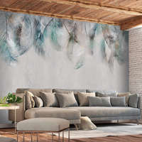 Artgeist Fotótapéta - Colourful Feathers 100x70