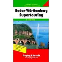 Freytag &amp; Berndt Baden Württemberg supertouring atlasz Freytag 1:150 000
