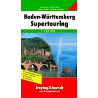 Freytag & Berndt Baden Württemberg supertouring atlasz Freytag 1:150 000