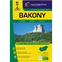 Cartographia Bakony turistakalauz Cartographia 1:40 000 Bakony térkép