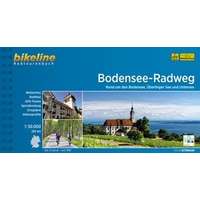 Esterbauer Verlag Bodensee Radweg, Bodeni-tó kerékpáros térkép Esterbauer 1:50 000 Bodensee kerékpárkalauz 2017