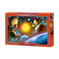 Castorland Castorland B-52158 - Világűr - 500 db-os puzzle Bolygók puzzle, Naprendszer puzzle 47 x 33 cm