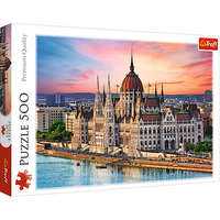 Trefl Magyar Parlament puzzle - 500 db-os Budapest puzzle, Parlament kép puzzle Trefl