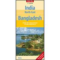 Nelles Észak-Kelet India térkép Nelles 1:1 500 000