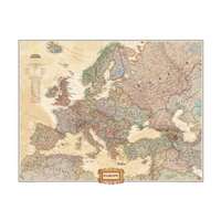 National Geographic Európa falitérkép National Geographic antik színű óriás méret Európa térkép papírposzter 241x193 cm