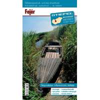 Stiefel Fejér megye - vármegye térkép hajtogatott Stiefel 100x70 cm