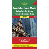 Freytag &amp; Berndt Frankfurt térkép Freytag 1:20 000