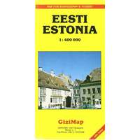 Gizi Map Észtország térkép Gizi Map 1:400 000