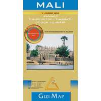 Gizi Map Mali térkép Gizi Map 1:2 000 000