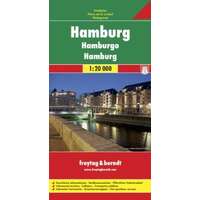 Freytag &amp; Berndt Hamburg térkép Freytag 1:20 000