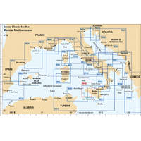 Imray,Laurie,Norie &amp; Wilson Ltd Imray áttekintő térkép, Imray Chart áttekintő térkép, Imray hajózási térképek áttekintő térképe