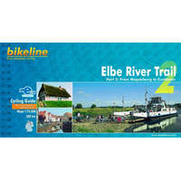 Esterbauer Verlag Elbe River Trail kerékpáros atlasz 2. Esterbauer 1:75 000 Elba kerékpáros térkép