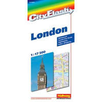 Expressmap London térkép CityFlash London belváros térkép 1:17 500