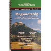 Szarvas - Dimap Magyarország autóatlasz Szarvas - Dimap kiadó Magyarország atlasz 1:250 000 Magyarország autós térkép