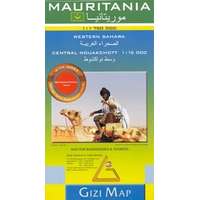 Gizi Map Mauritánia autós térkép Gizi Map 1:1 750 000 Mauritánia térkép