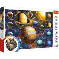 Trefl Naprendszer spirál puzzle 1040 db-os Trefl, Naprendszer puzzle, Bolygók puzzle 68x48 cm (40013)