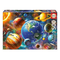 Educa Educa 18449 - Naprendszer - 500 db-os puzzle, Naprendszer puzzle, Educa 48 x 34 cm