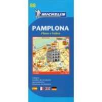Michelin 88. Pamplona térkép Michelin 1:8 000