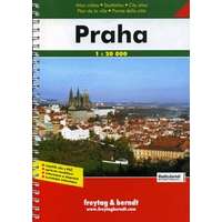Freytag & Berndt Prága atlasz Freytag & Berndt 1:20 000