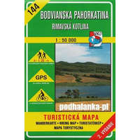 VKÚ 144. Gömöri-dombság turistatérkép Rimaszombat térkép, Rima-medence turistatérkép 144. VKÚ 1:50 000