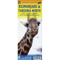 ITMB Tanzánia térkép Kilimanjaro térkép ITM kiadó