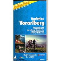 Esterbauer Verlag Radatlas Vorarlberg kerékpáros atlasz Esterbauer 1:60 000 Vorarlberg kerékpáros térkép
