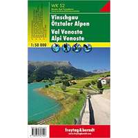 Freytag &amp; Berndt WKS 2 Vinschgau, Ötztaler Alpen turistatérkép 1:50 000